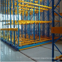 Heavy Duty Metal Electric Movable Pallet Racking for Industrial Warehouse Storage